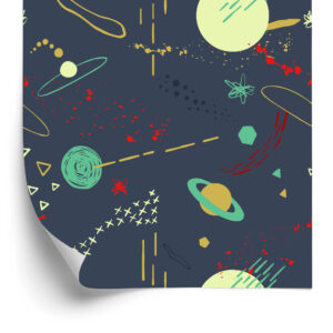 Tapete Buntes Universum