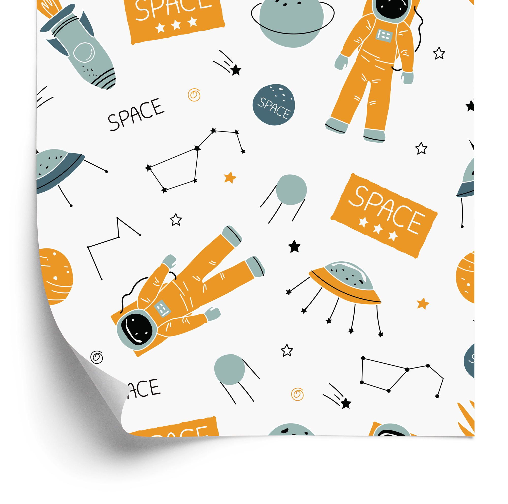 Tapete Astronaut Im Weltraum