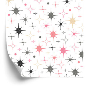 Tapete Für Kinder - Bunte Sterne