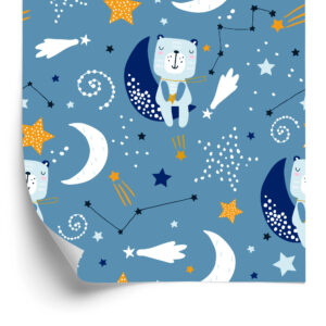 Tapete Sterne, Monde Und Schlafende Bären