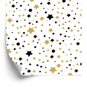 Tapete Für Kinder - Sterne Und Kreise