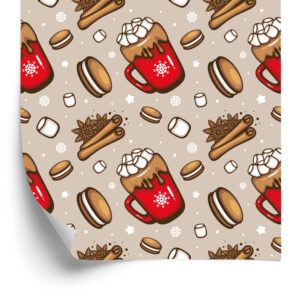 Tapete Weihnachtsbonbons