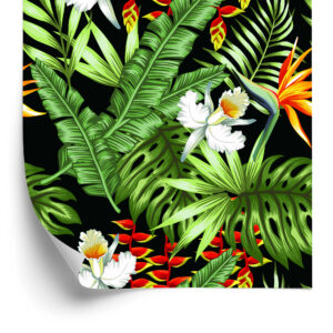 Tapete Tropische Blätter