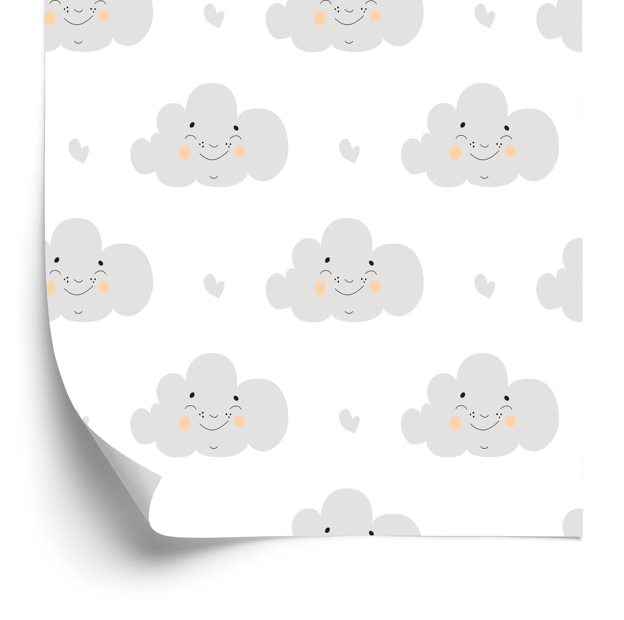 Tapete Schöne Wolken