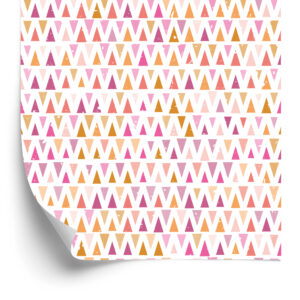 Tapete Dreiecke Im Retro-Stil