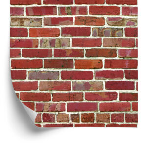 Tapete Ziegelwand 3D