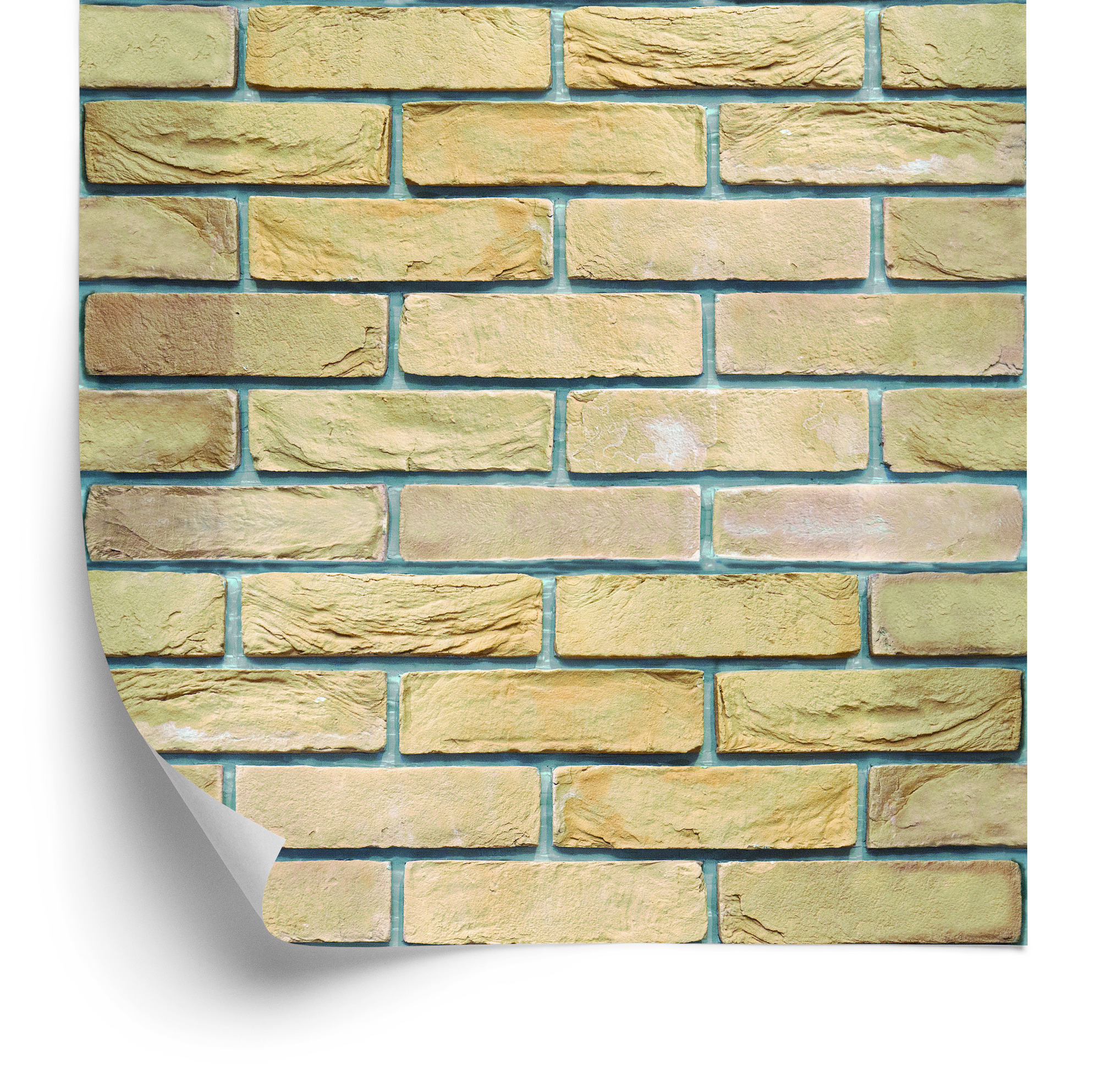 Tapete Heller Mode-Ziegel