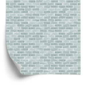 Tapete Ziegel In Grautönen