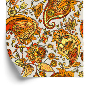 Tapete Schönes Paisley-Muster