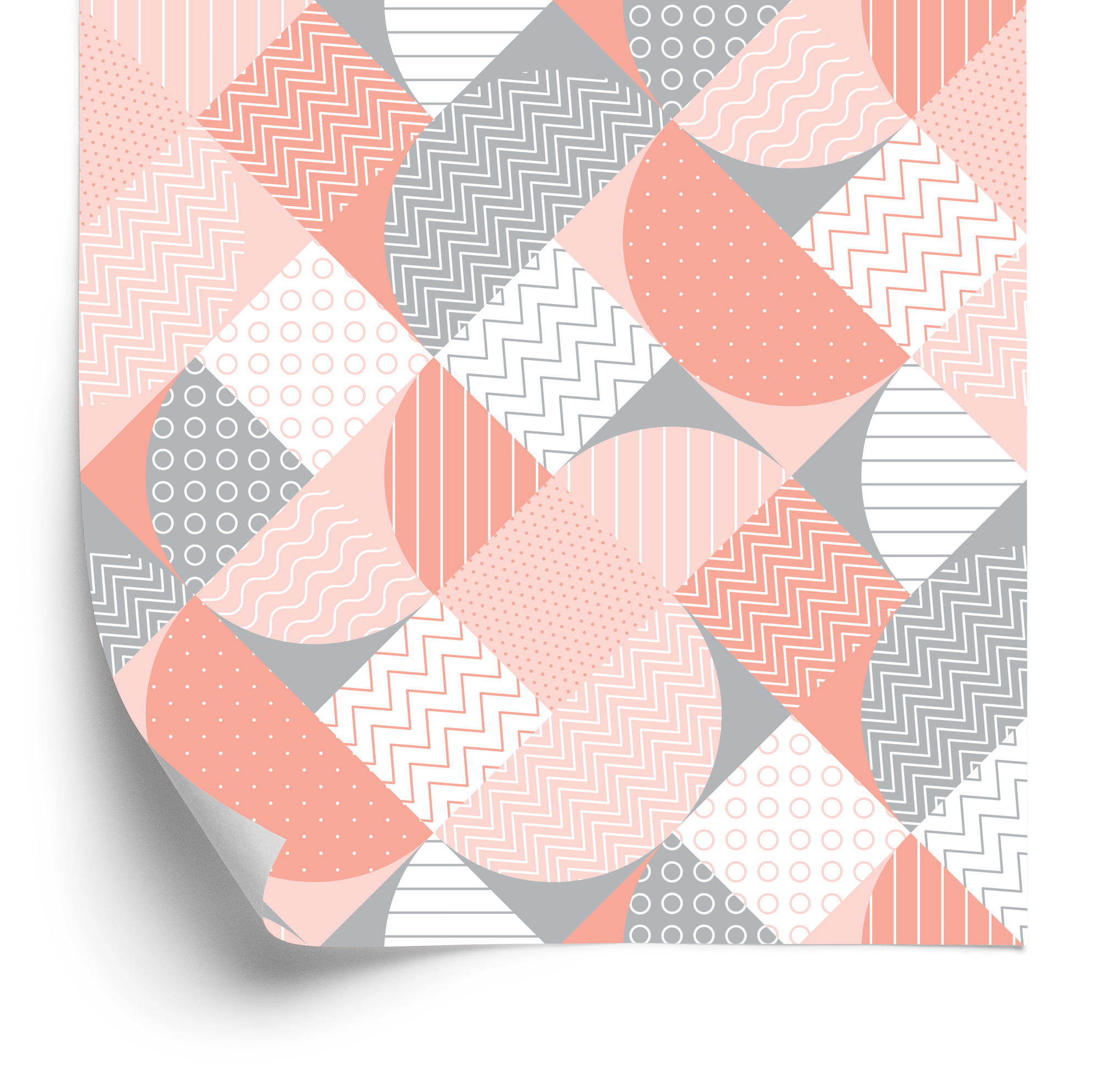 Tapete Abstraktes Geometrisches Mosaik