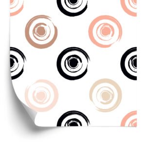 Tapete Punkte - Wie Pinselstriche