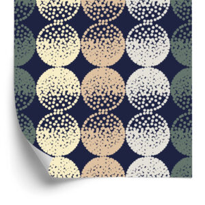 Tapete Braune Und Beige Tupfen