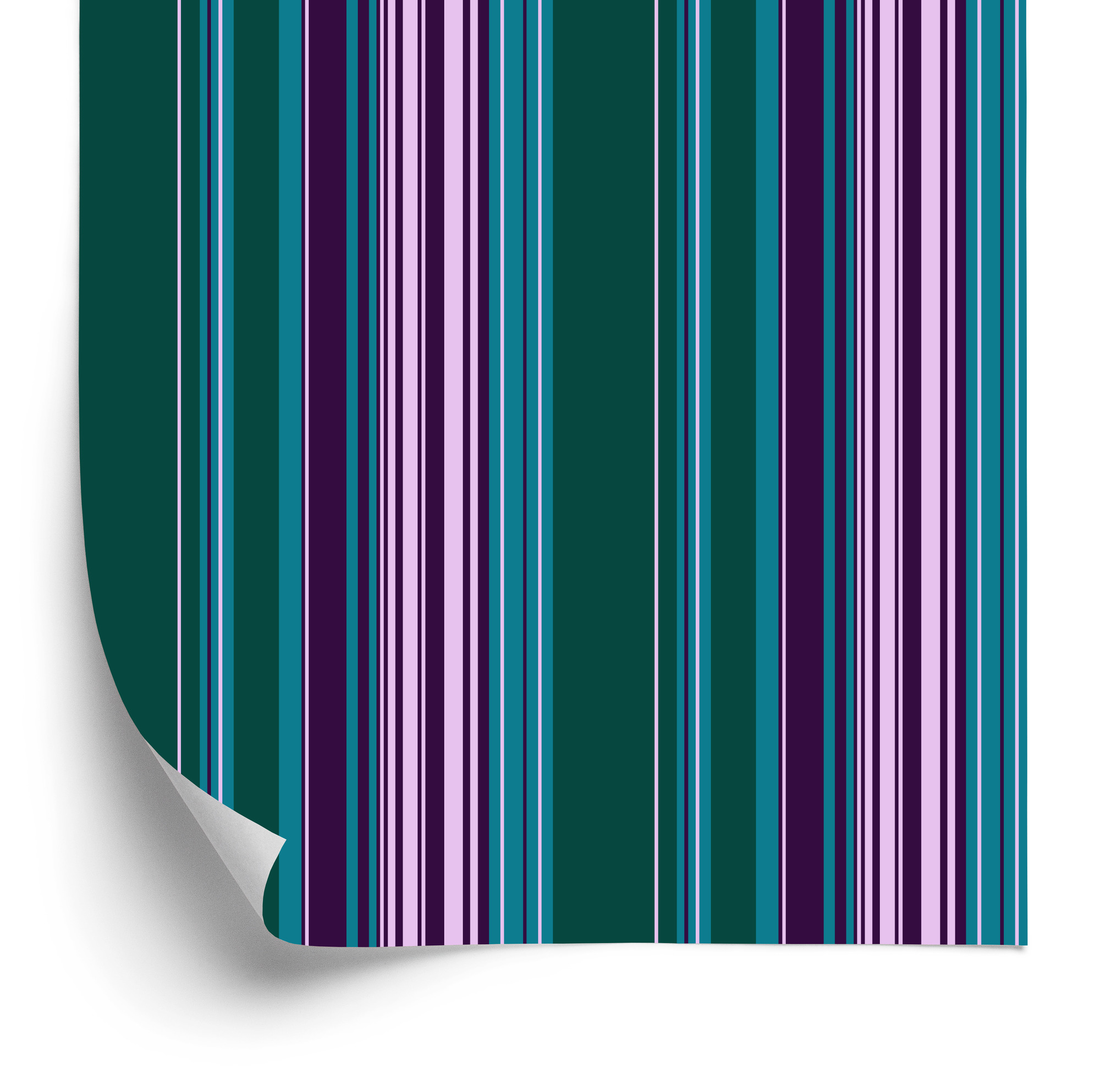 Tapete Bunte Vertikale Streifen Für Wohnzimmer Und Schlafzimmer