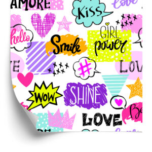 Tapete Mädchenpower