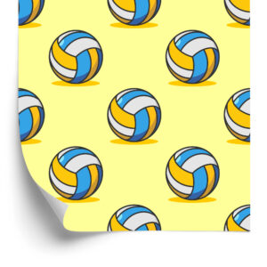 Tapete Vintage Volleybälle