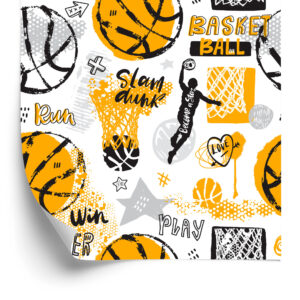 Tapete Cartoon Basketball