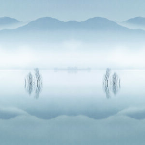 Fototapete Quadratisch Blaue Stille Von Jose Beut