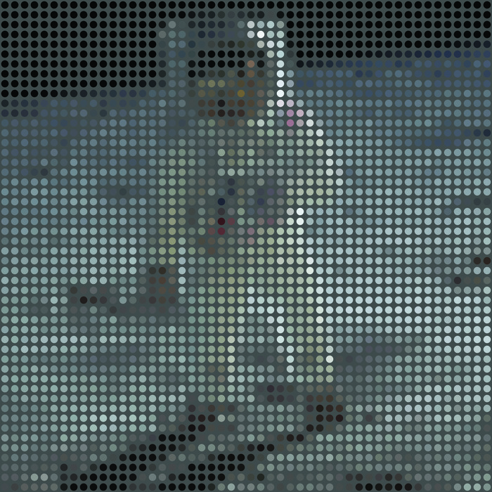 Fototapete Quadratisch Buzz-Ikone