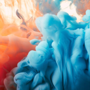 Leinwandbild Abstraktion Mit Farbfarbe