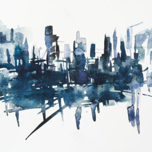 Leinwandbild Abstrakte Moderne Kunst