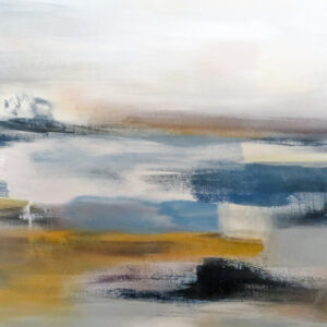 Leinwandbild Abstrakte Landschaft