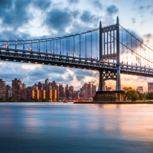 Leinwandbild Brücke In New York