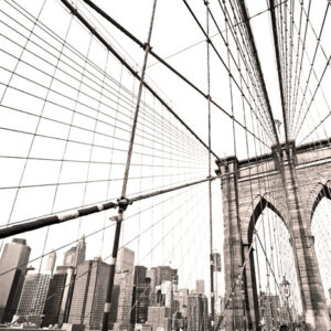 Leinwandbild Brooklyn-Brücke, New York