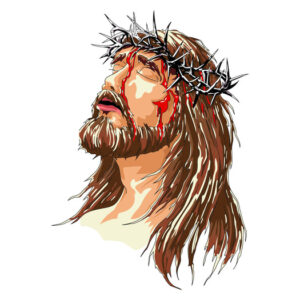 Leinwandbild Christus In Der Dornenkrone