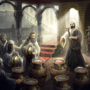 Leinwandbild Wunder Zu Kana In Galiläa