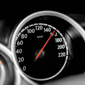 Mehrteiliges Bild Auto Tacho
