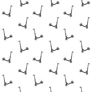 Tapete Minimalistische Scooter