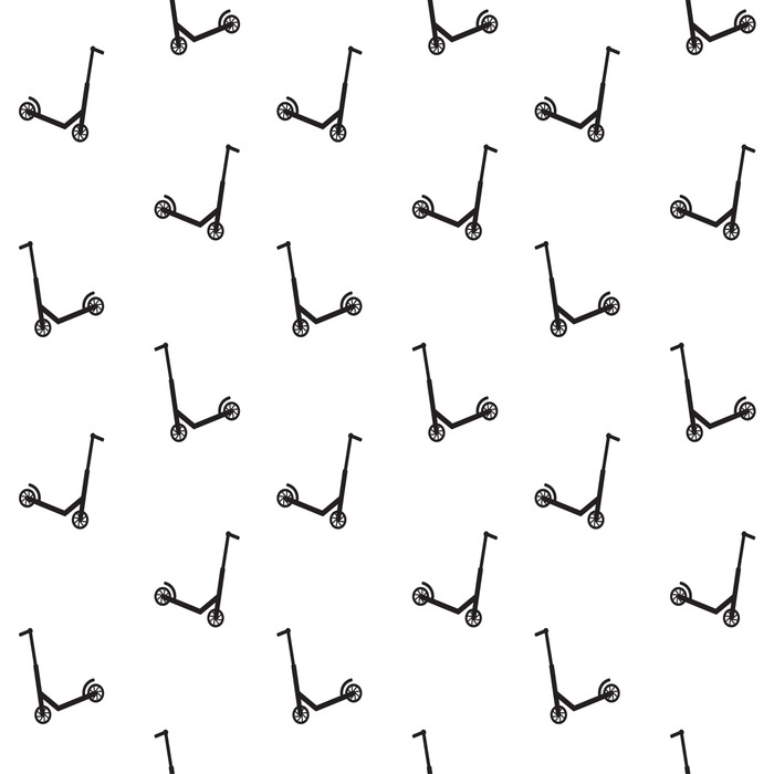 Tapete Minimalistische Scooter