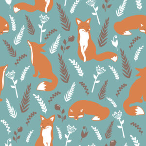 Tapete Füchse Im Korn
